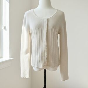 Sundance‎ Neutral Beige Knit Cardigan Fairy Grunge Cashmere Angora
